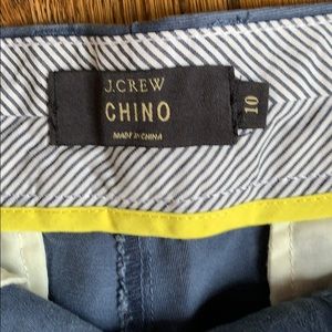 J. Crew Shorts - Jcrew Blue 4’ stretch chino shorts J. Crew Shorts - Jcrew Blue 4’ stretch chino shorts